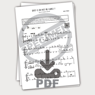 Qu'est ce qui n'est pas clair(e)